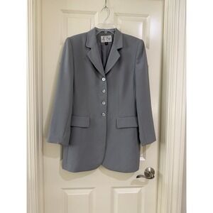 vtg Le Suit women long blazer size 10